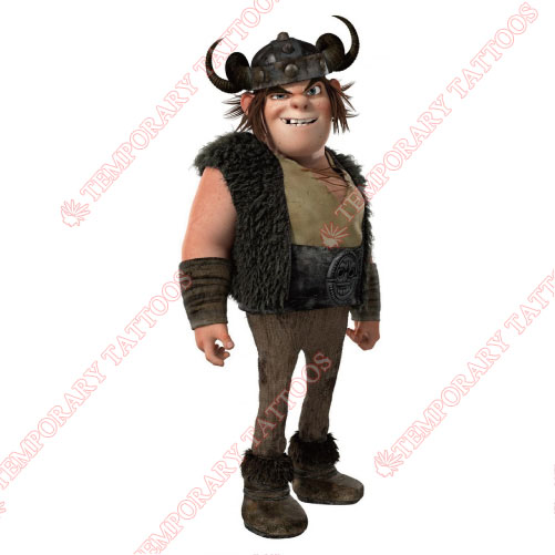 How to Train Your Dragon Customize Temporary Tattoos Stickers NO.3325